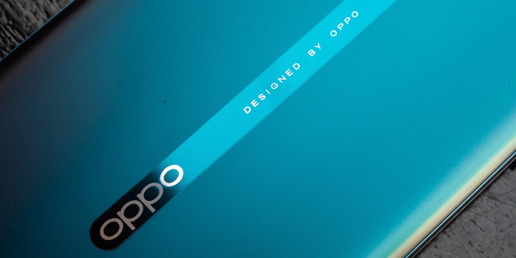 Oppo logo close up