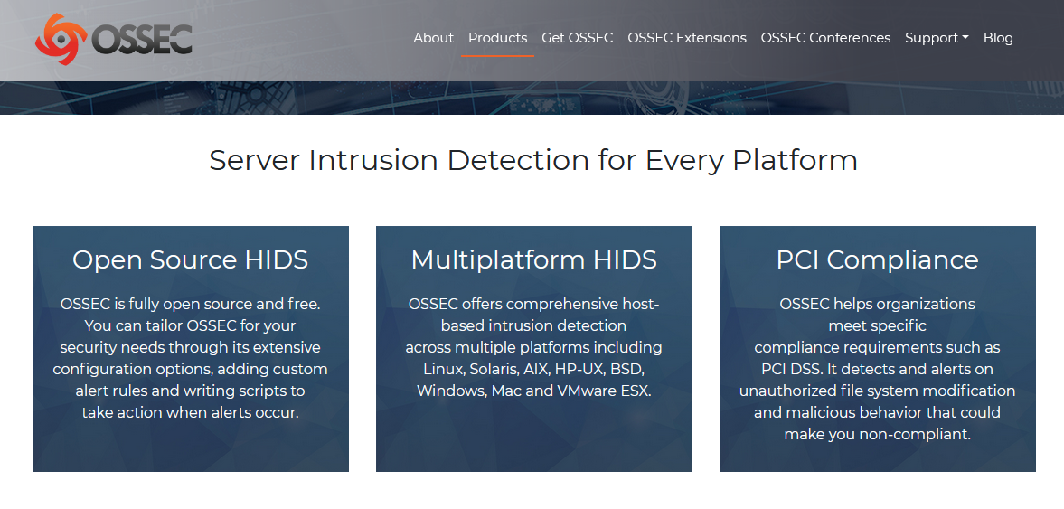 OSSEC Intrusion Detection System