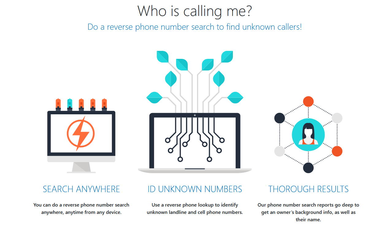 Peoplefinders Reverse Phone Lookup vantagens