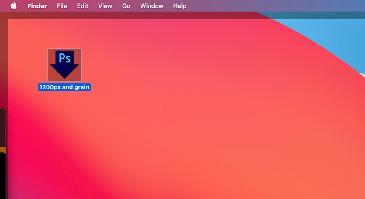 photoshop droplet to batch process images