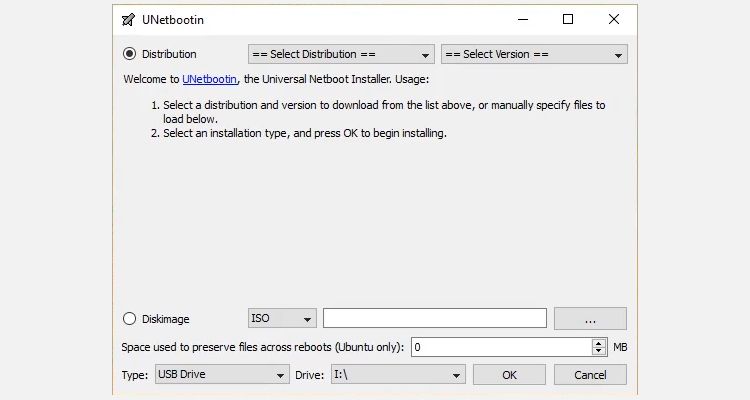 unetbootin iso to usb tool - Come creare un USB avviabile da una ISO: 6 strumenti utili
