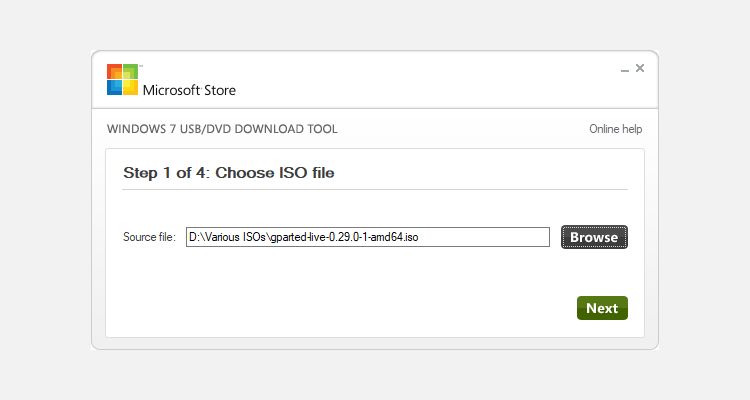 windows 7 usb dvd download tool - Come creare un USB avviabile da una ISO: 6 strumenti utili