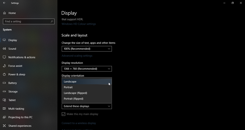 Settings Window Inverted How to Fix an Upside Down Screen in Windows 10
