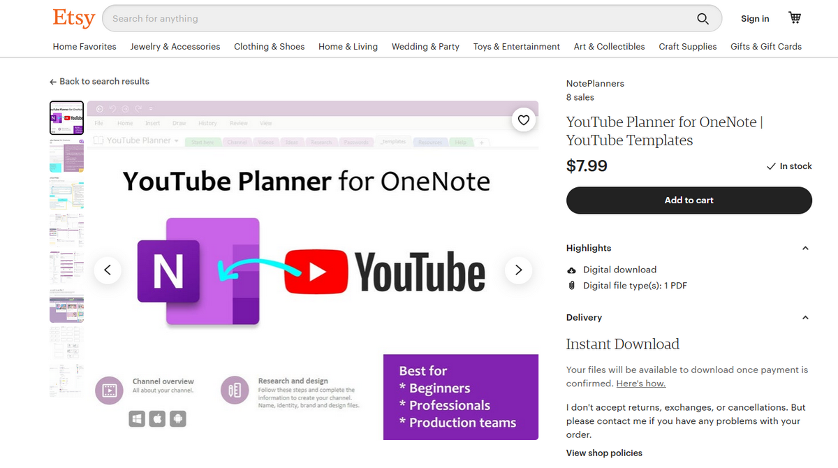 create template for onenote 2016 mac