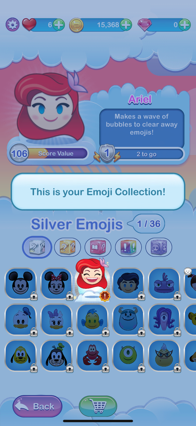 Disney Blitz Emojis List