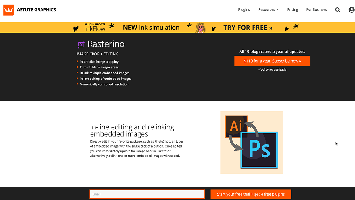 Astute graphics website - Come ritagliare un’immagine in Adobe Illustrator