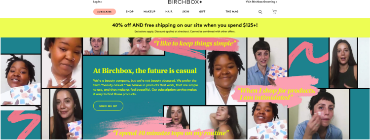 Birchbox 2-day free shipping