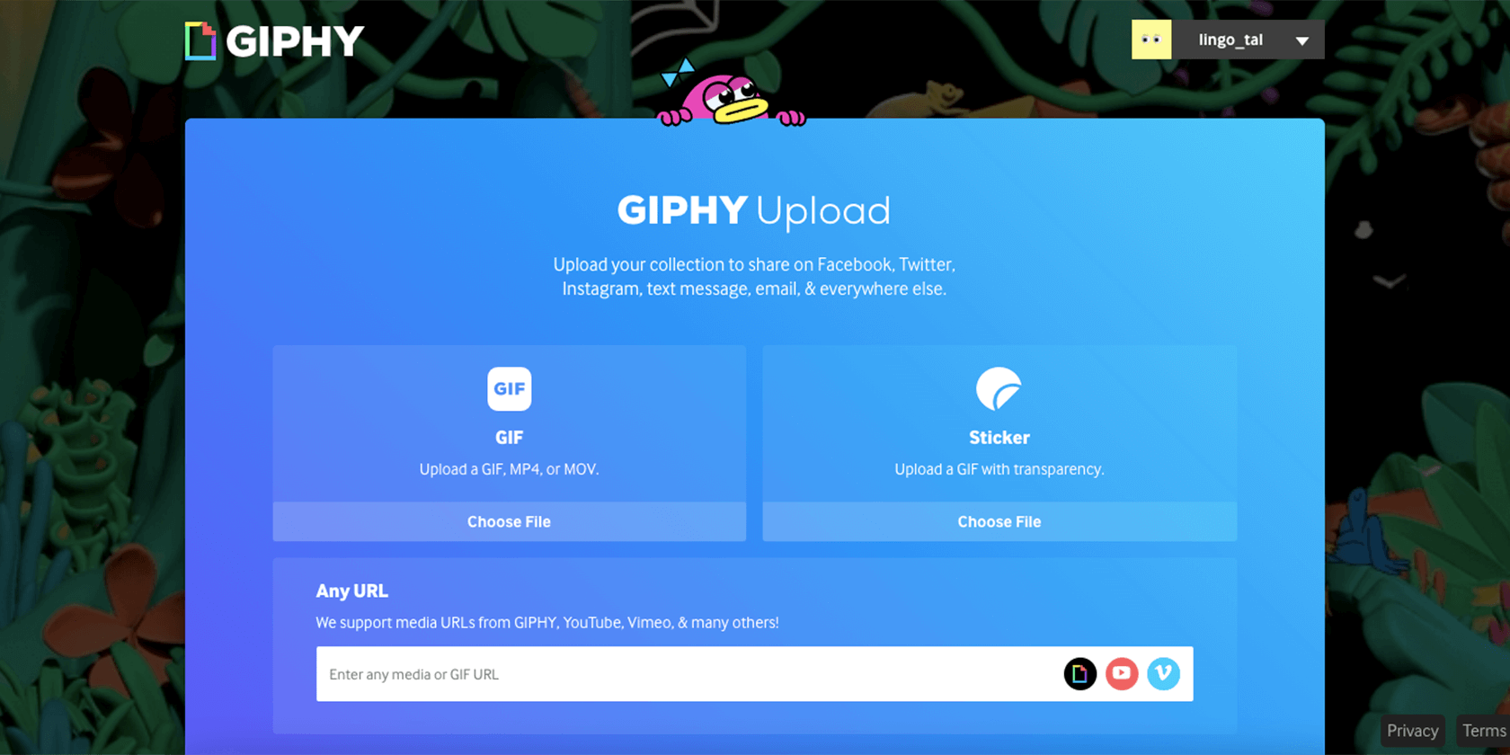 GIPHY upload - Come creare una GIF da un video: 2 metodi semplici