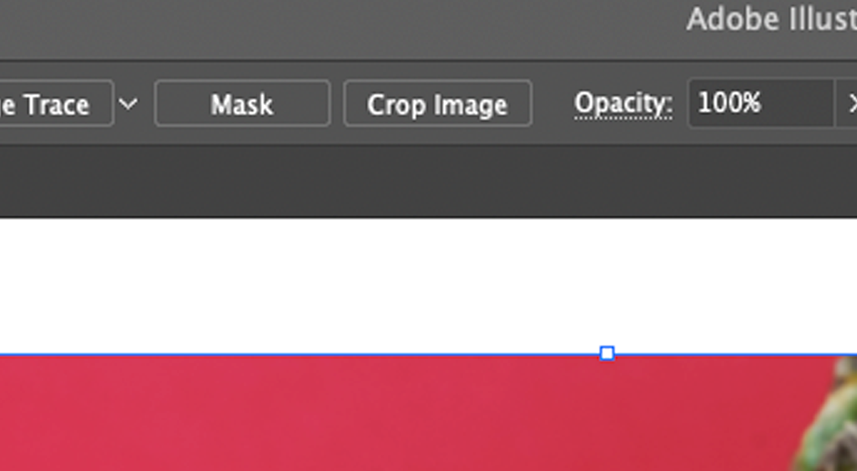 Illustrator crop image button in control panel - Come ritagliare un’immagine in Adobe Illustrator