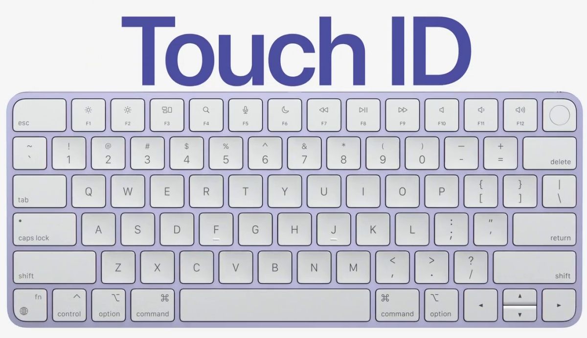 Magic keyboard with Touch ID