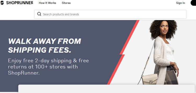 ShopRunner 2-day free shipping