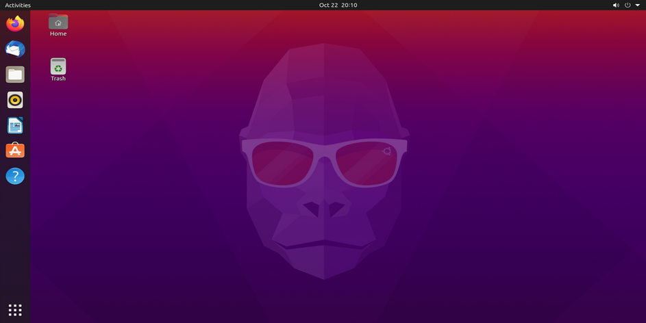 Ubuntu 20.10 Desktop
