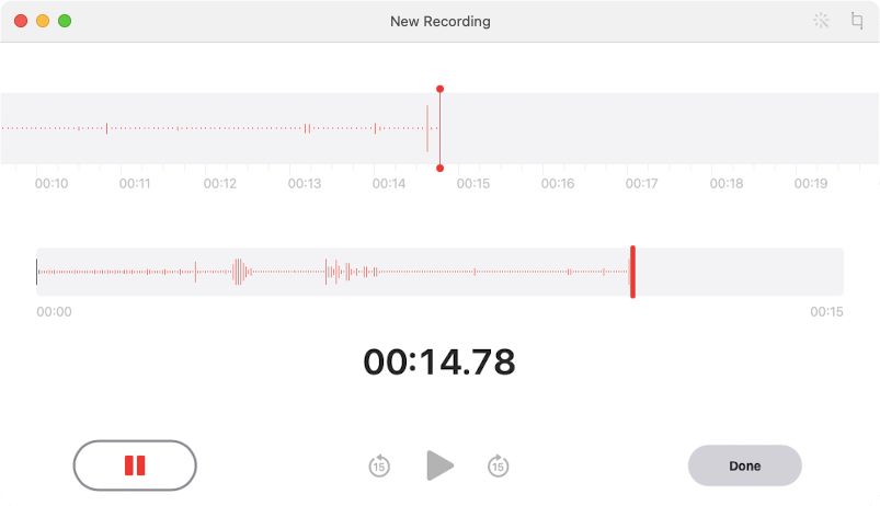 So nehmen Sie Audio von Websites auf Ihrem Mac auf - Voice Memos Recording