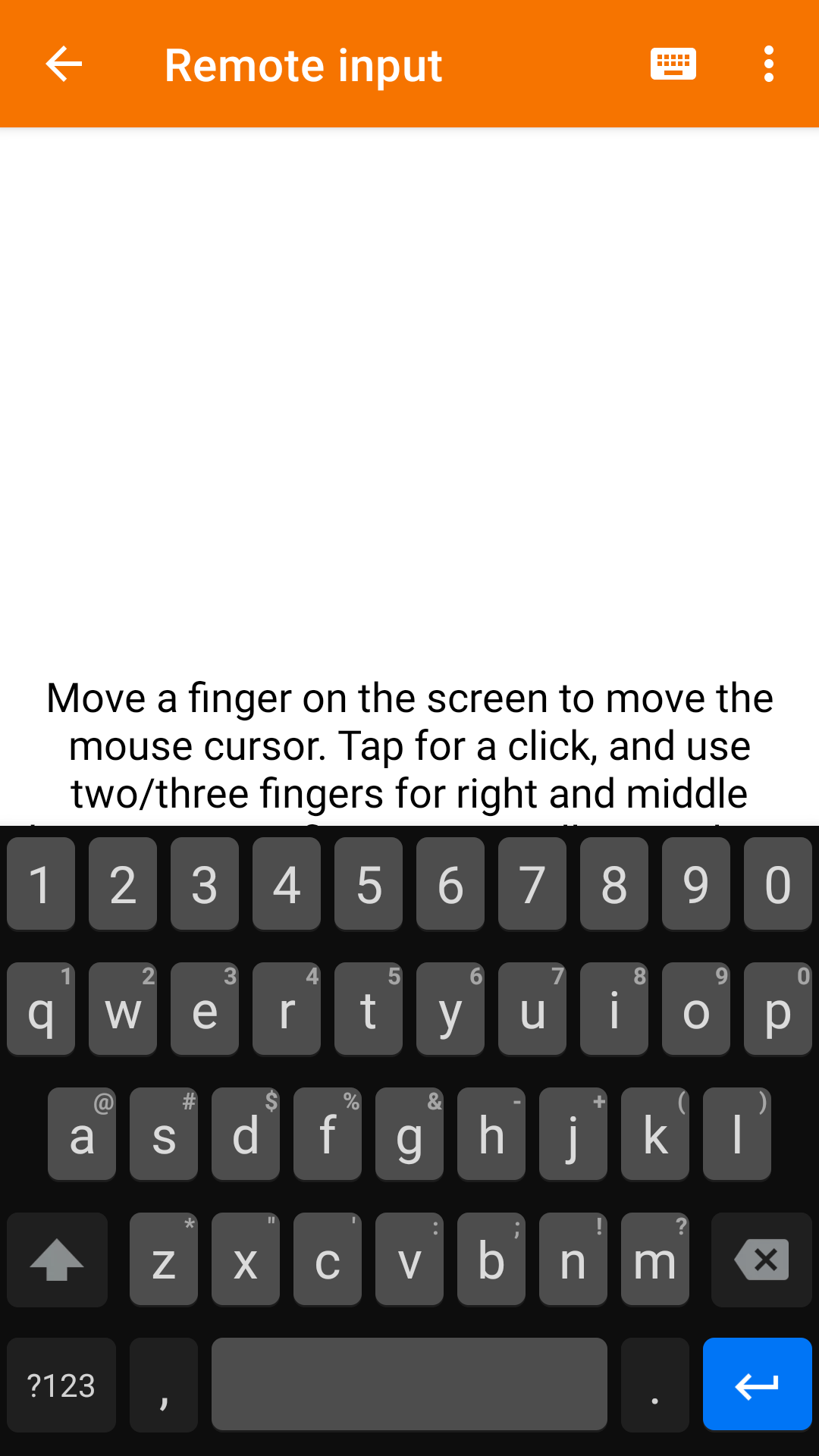 KDE Connect Remote Keyboard Input on Android