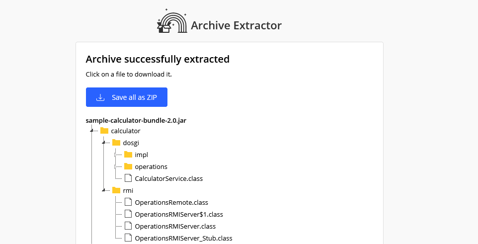 archive - Come aprire i file JAR in Windows 10
