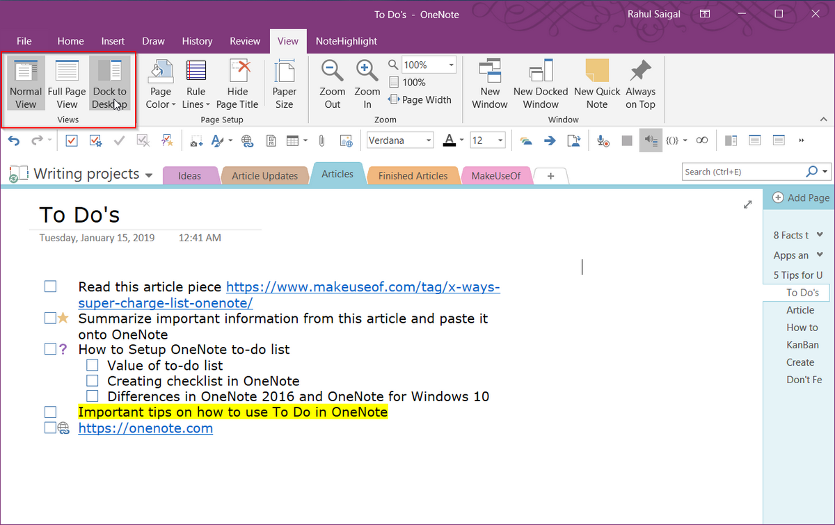 office onenote gem add-ins for mac