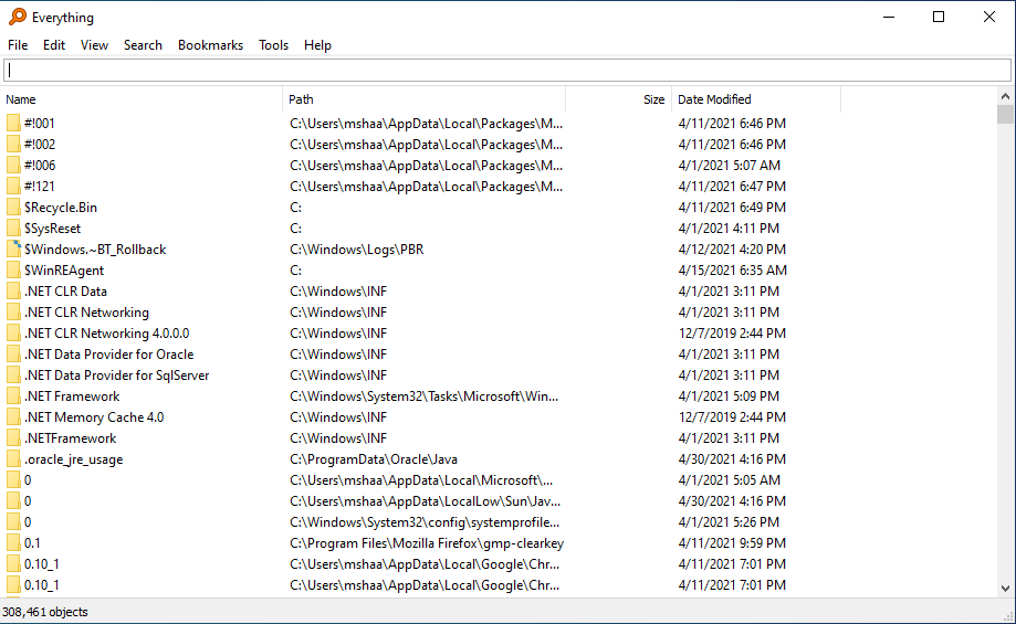 everything search file contents