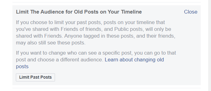 facebook limit old photos - Impostazioni sulla privacy delle foto di Facebook: tutto ciò che devi sapere
