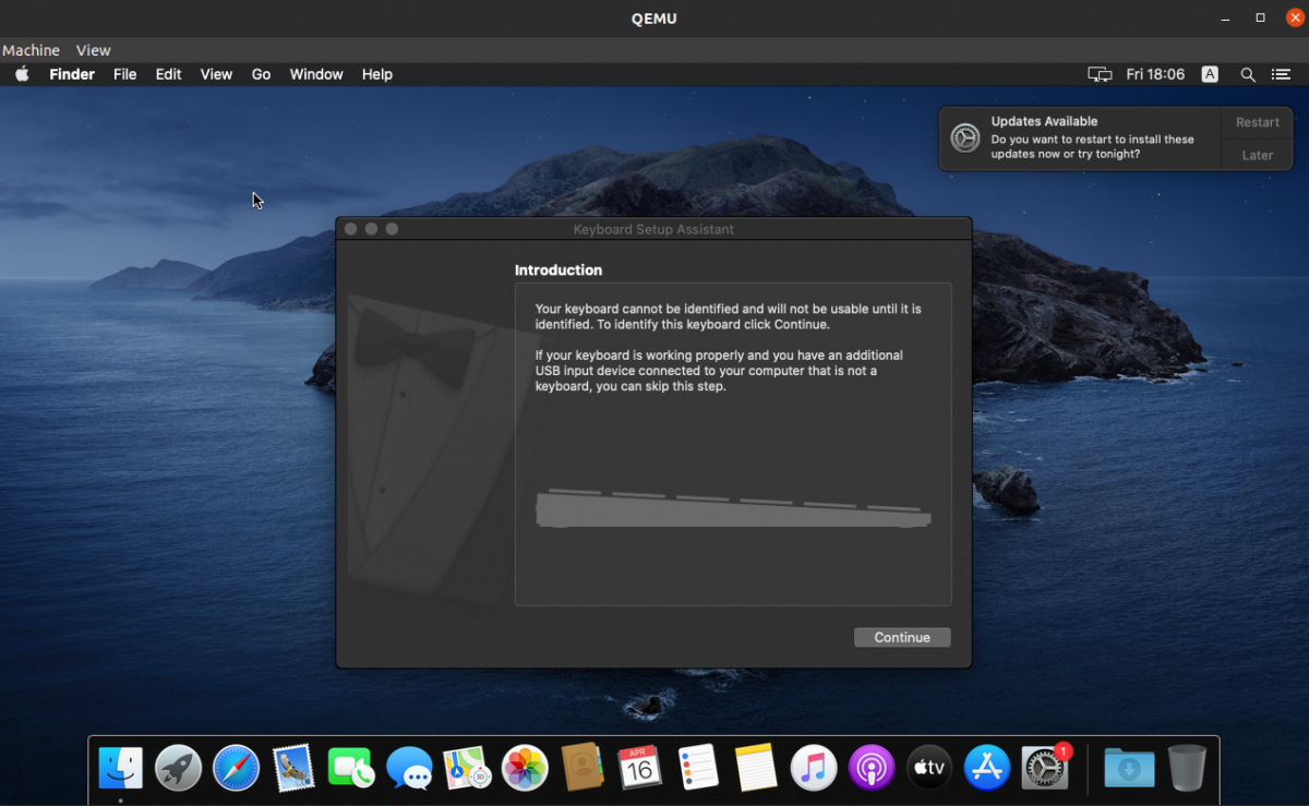 macos linux virtual machine