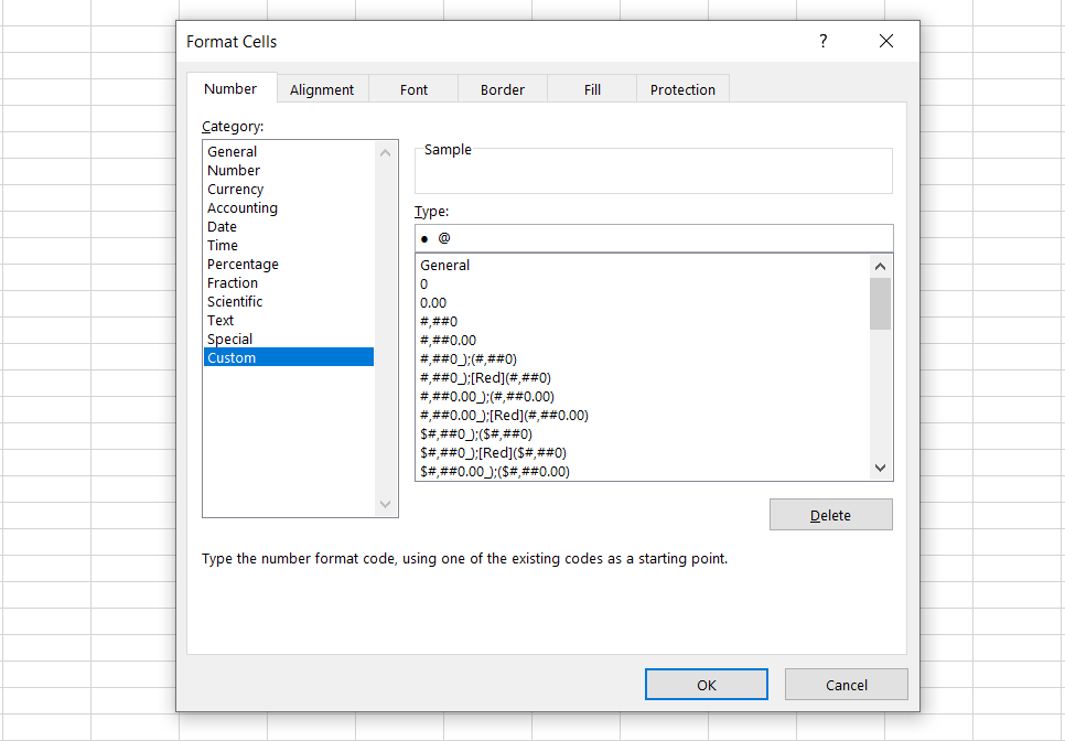 format cells excel 1 - 7 modi per creare un elenco puntato in Microsoft Excel