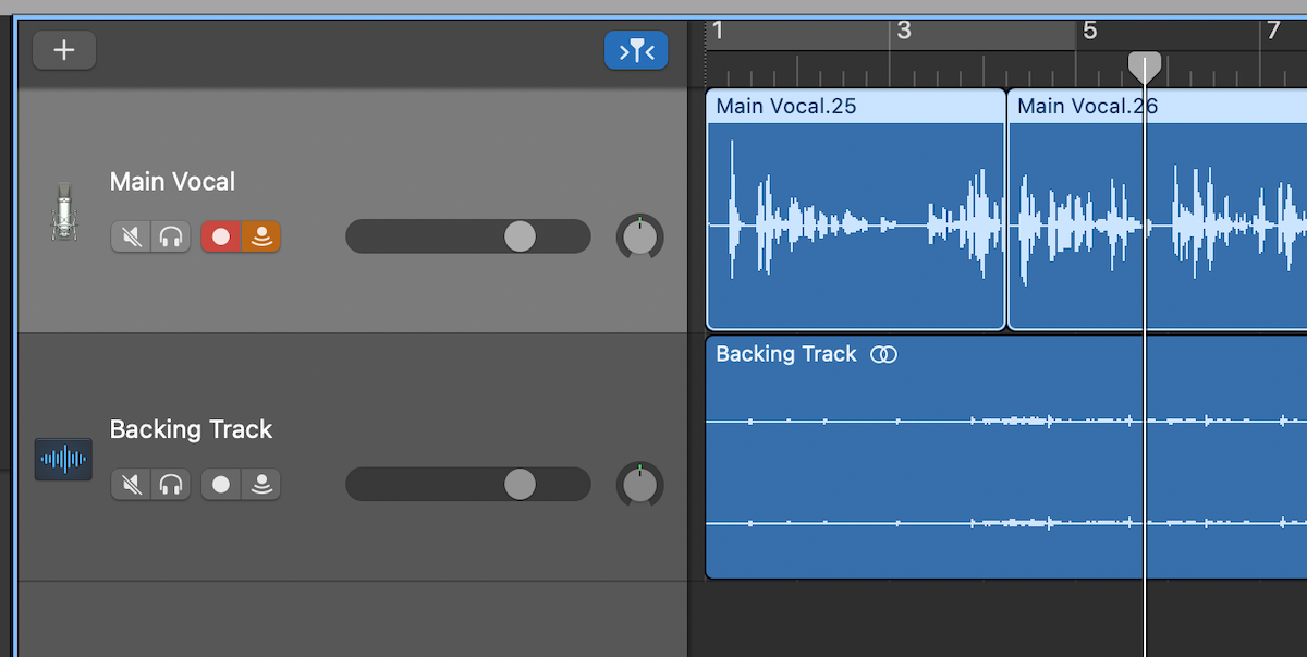 garageband split track - Una guida passo passo alla registrazione della voce in GarageBand per Mac