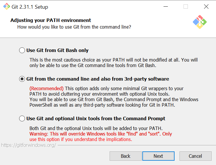 Git setup 7