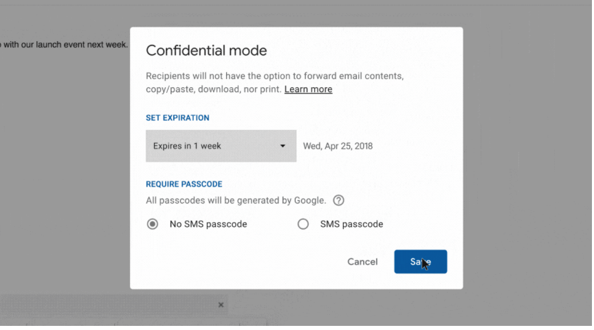 gmail email encryption