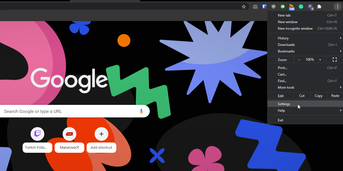 google background settings - Come cambiare lo sfondo di Google in Chrome