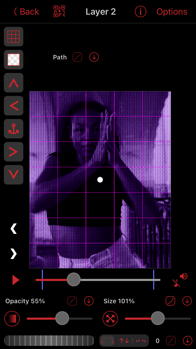 Individual Layer in Multi-Layer Window Video Star