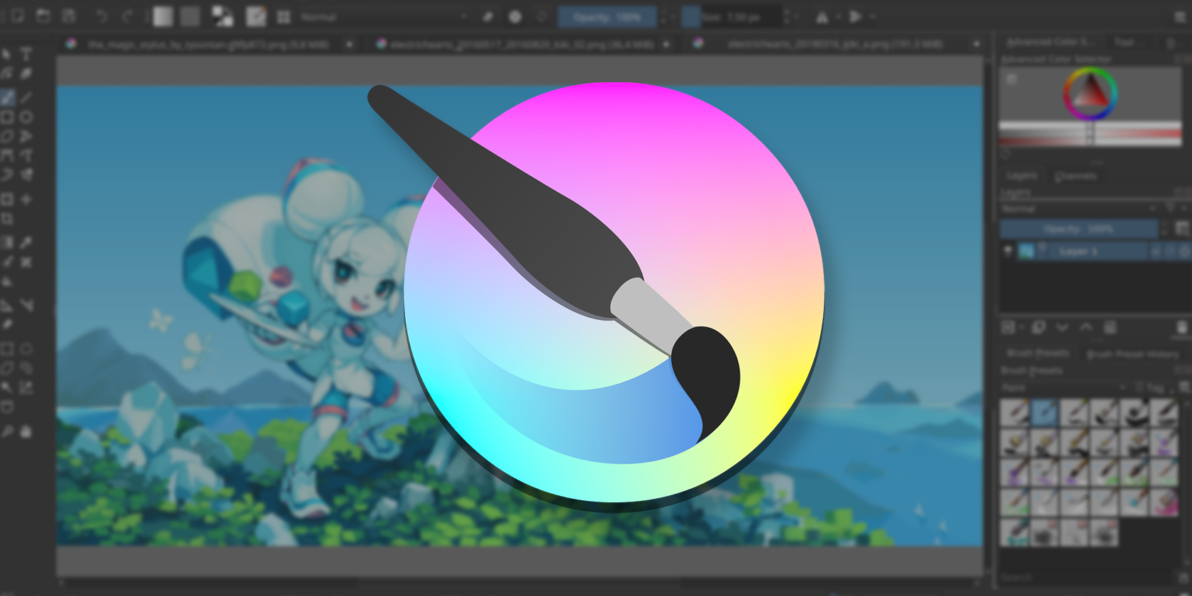 does krita update on its own