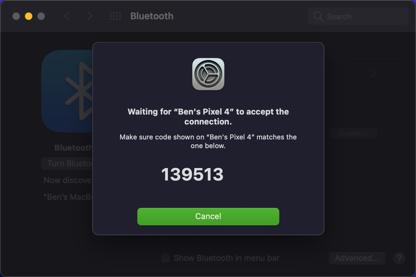 macOS Bluetooth Confirm Code - Come attivare il Bluetooth sul tuo Mac e accoppiare nuovi dispositivi