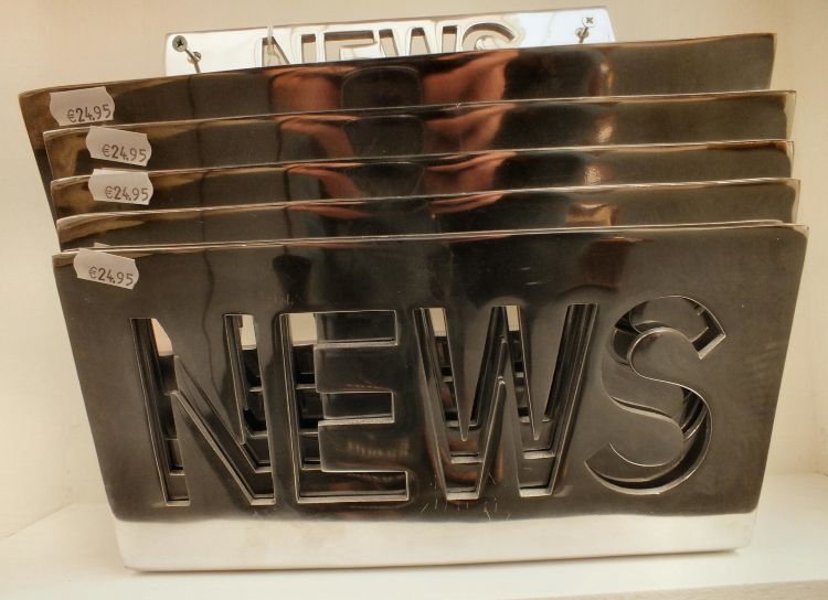 metal news signs for sale