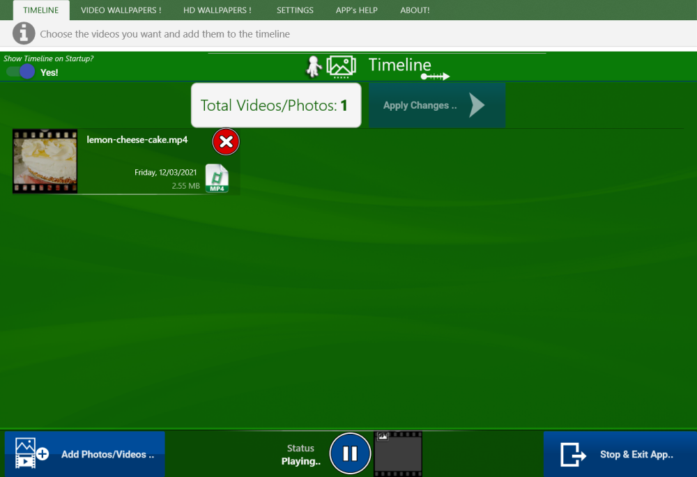 Find videos to set as a Windows 10 desktop background