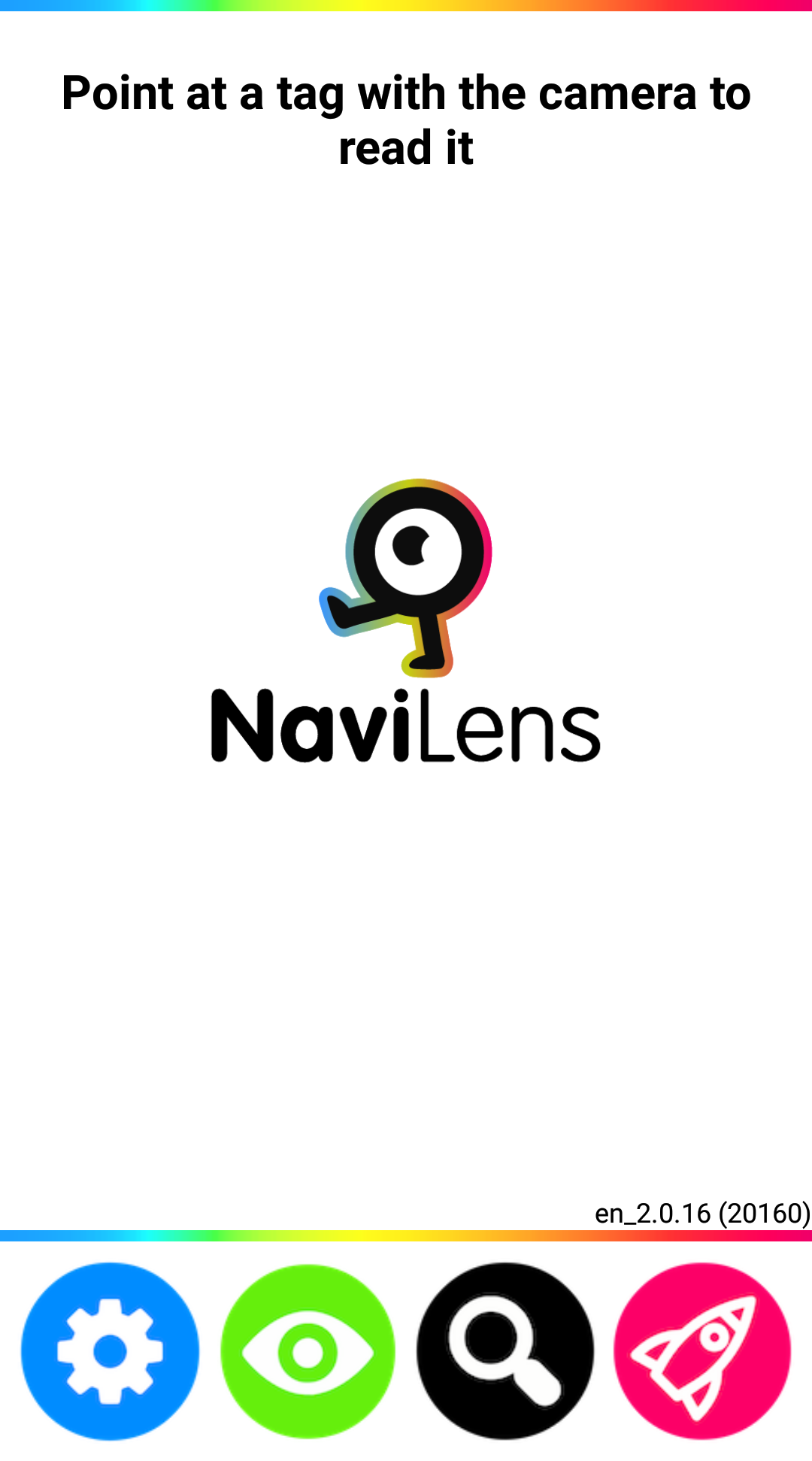 NaviLens Accessibility App Dashboard