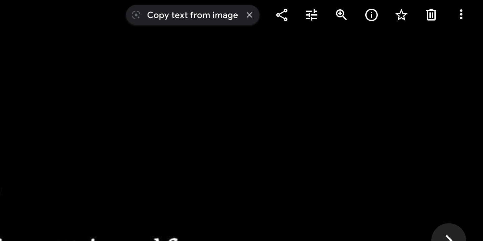 Use OCR on Google Photos