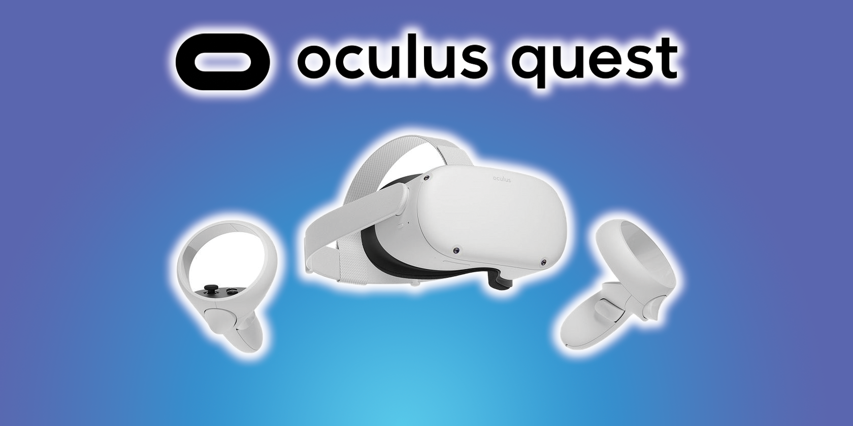 oculus quest 2 vr headset and controllers