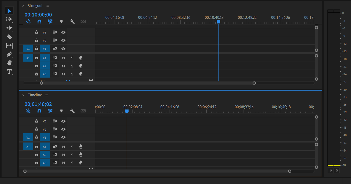 Pancake timelines Premiere Pro