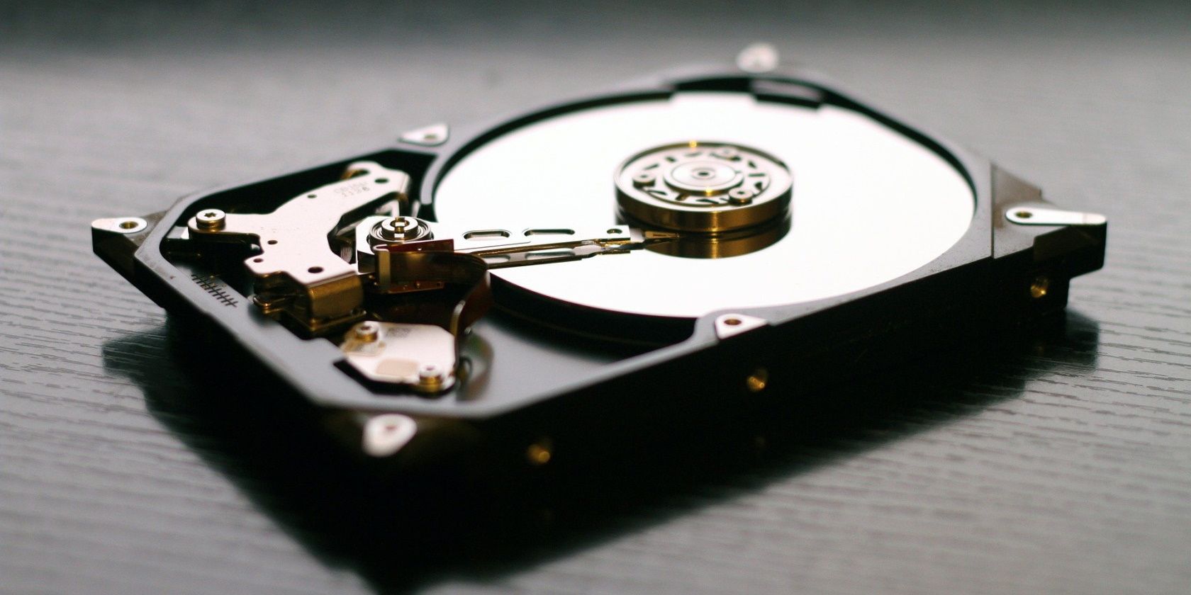 Picture of a hard drive