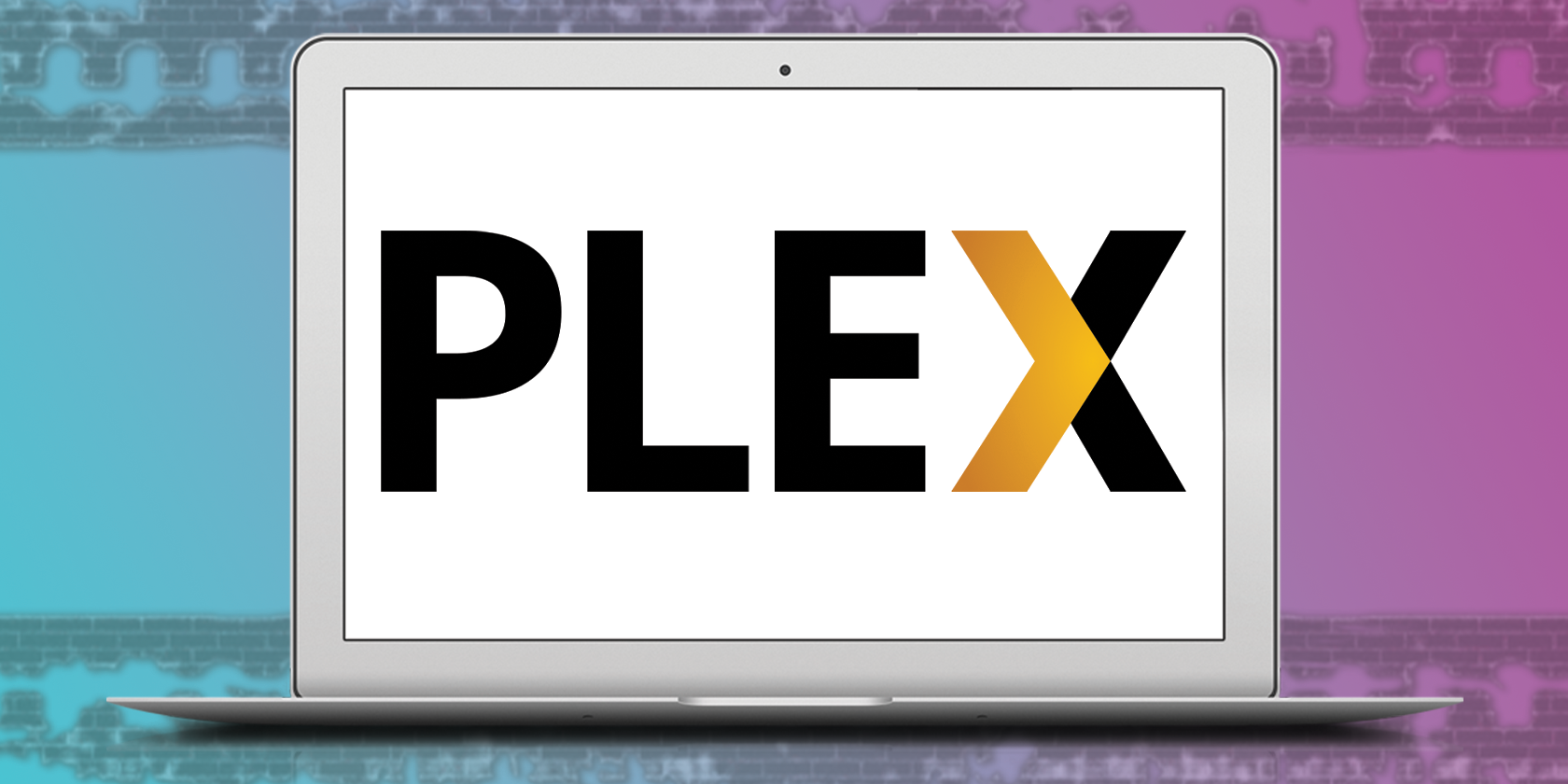 plex media platform on laptop
