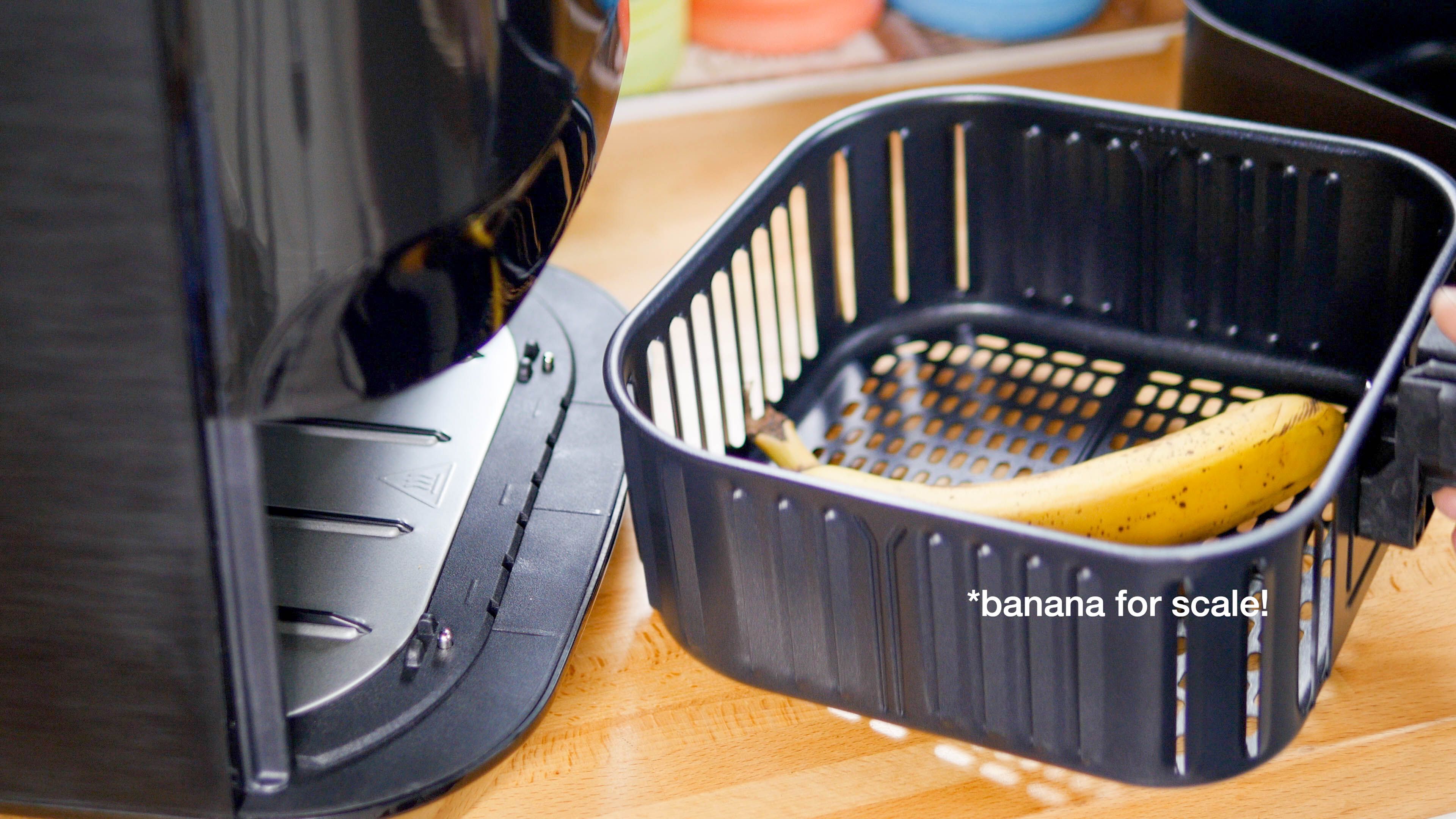 proscenic t21 design basket size banana - Friggitrice ad aria Proscenic T21: Alexa, friggi il pollo