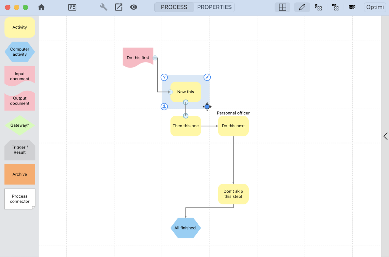 sensus process modeler - I 7 migliori creatori di diagrammi di flusso gratuiti per Mac per diagrammi facili e veloci