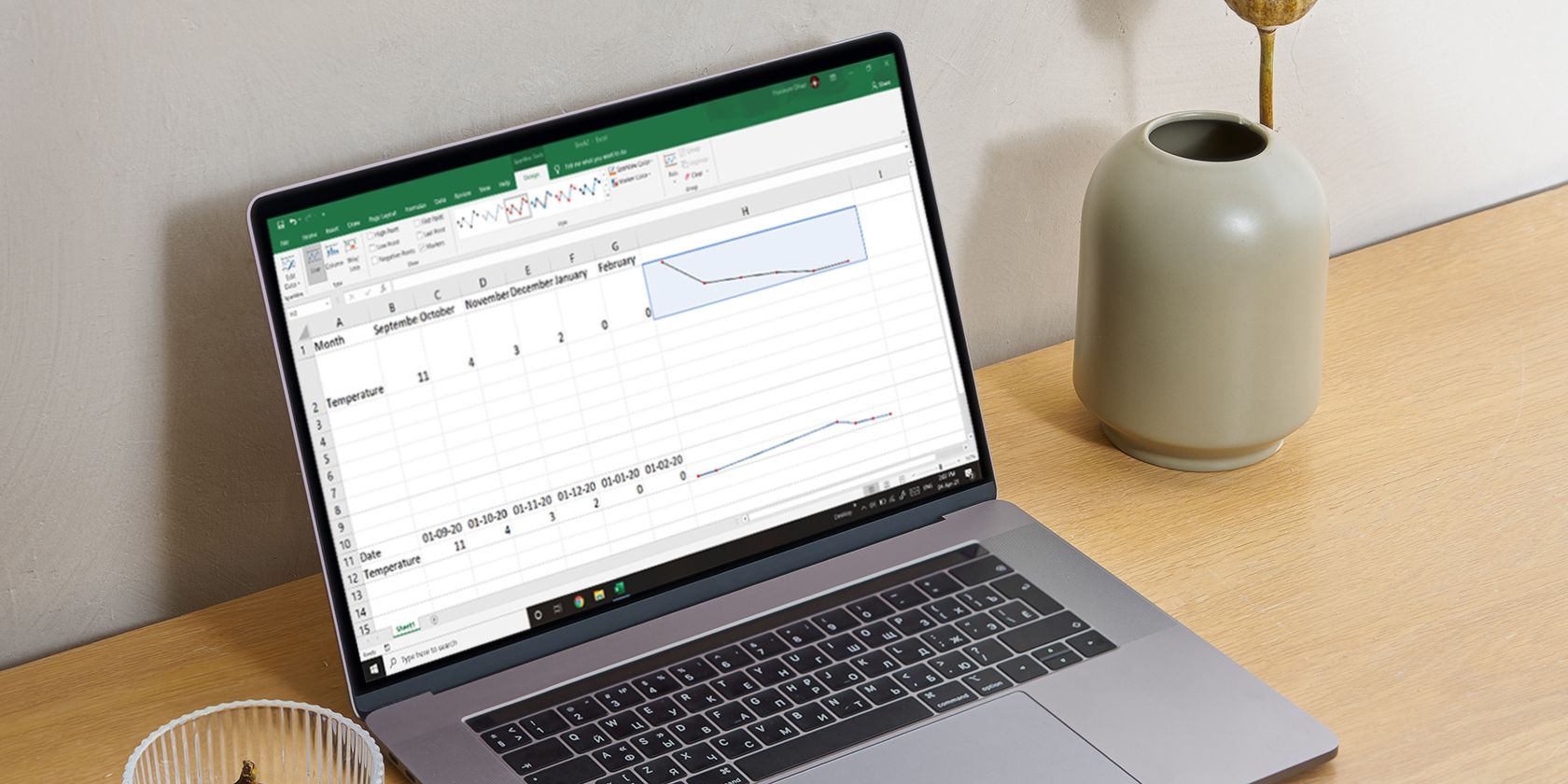 create line chart in excel for mac
