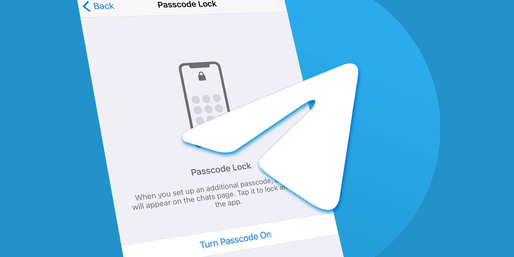 telegram-message-passlock