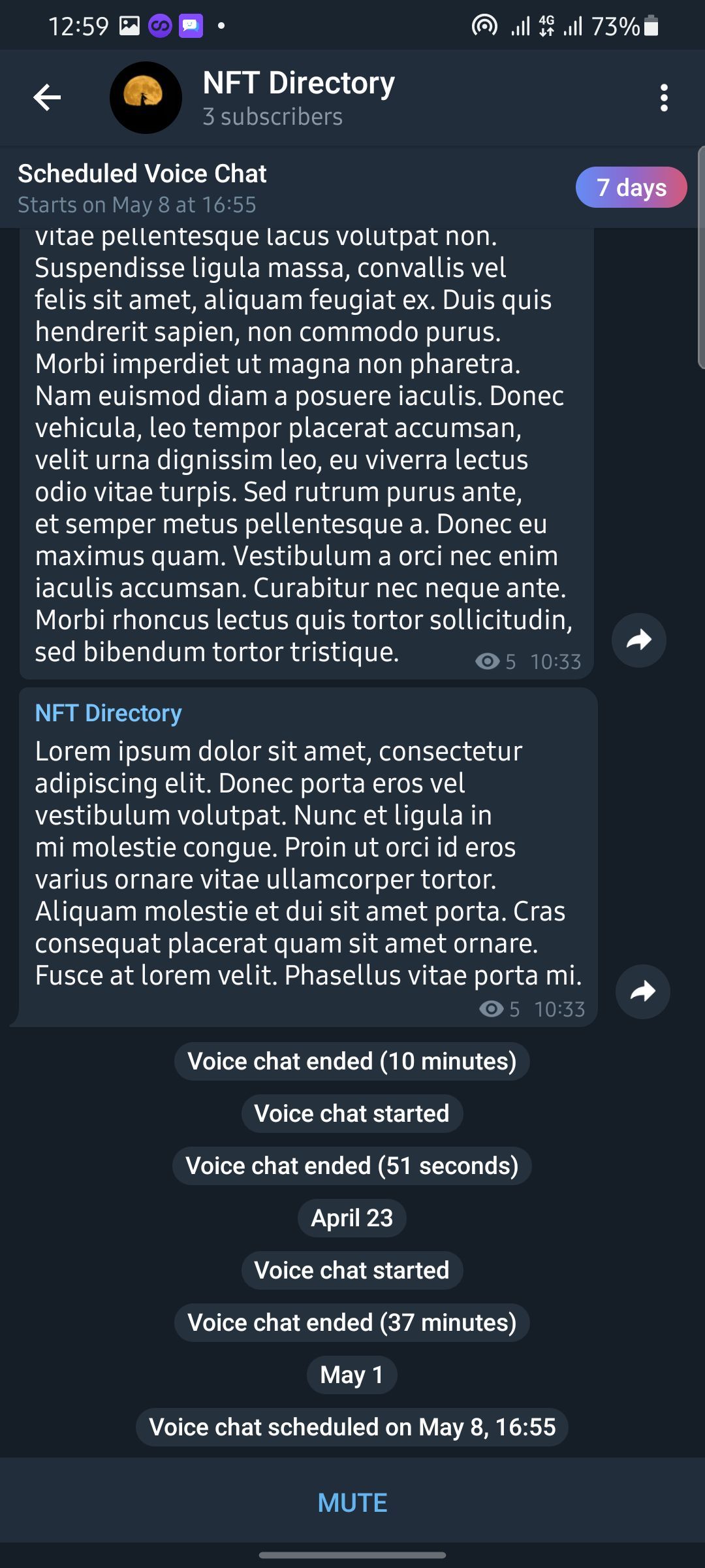 telegram voice chat special bar