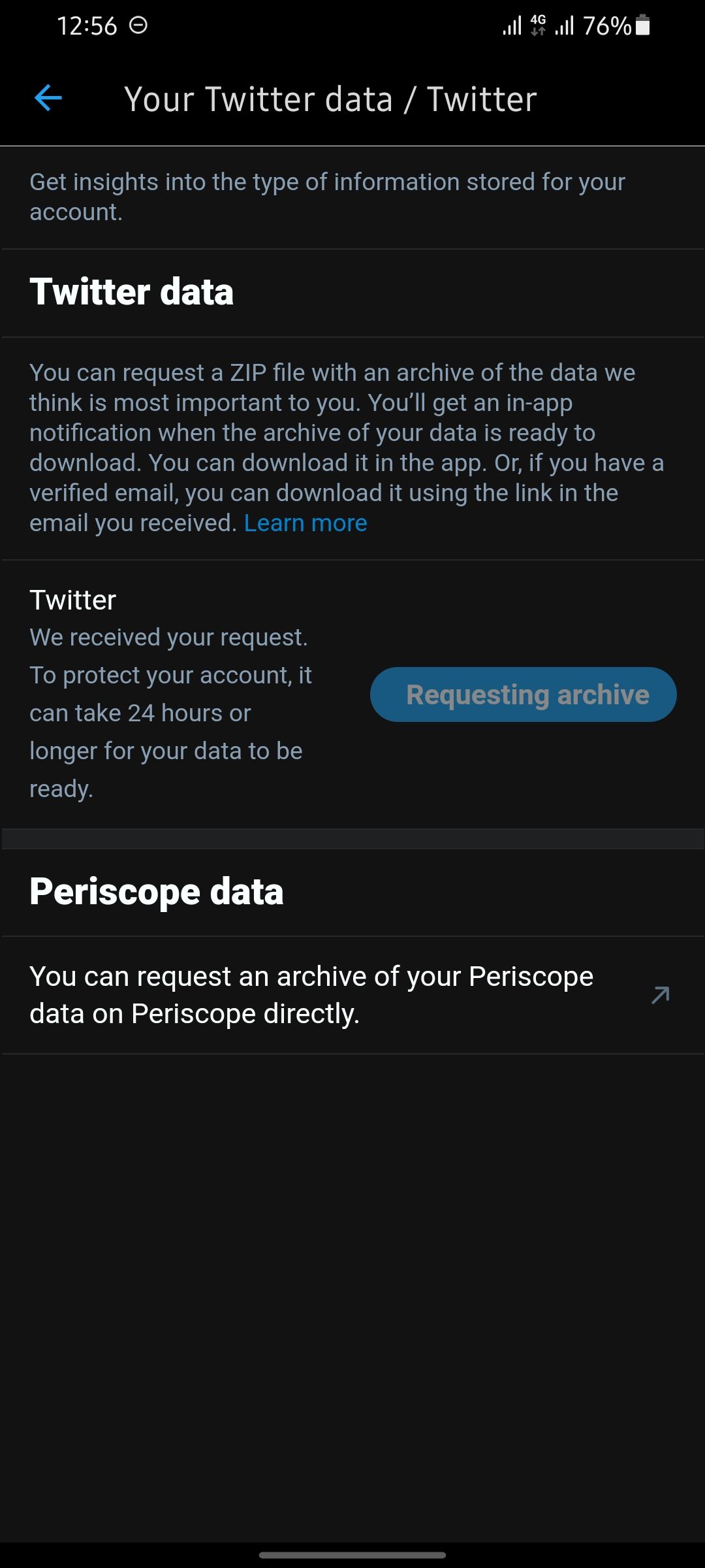 How to Download a Copy of All Your Twitter Data