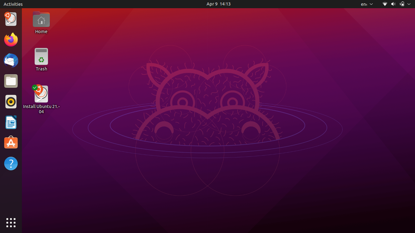 ubuntu 2104 desktop - Cosa c’è di nuovo in Ubuntu 21.04 Hirsute Hippo? Installazione e impressioni