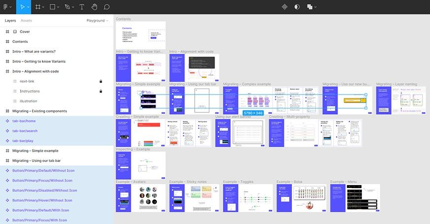 Die 10 besten Figma-Funktionen, die alle Designer verwenden sollten - variants photoshop self figma article 1