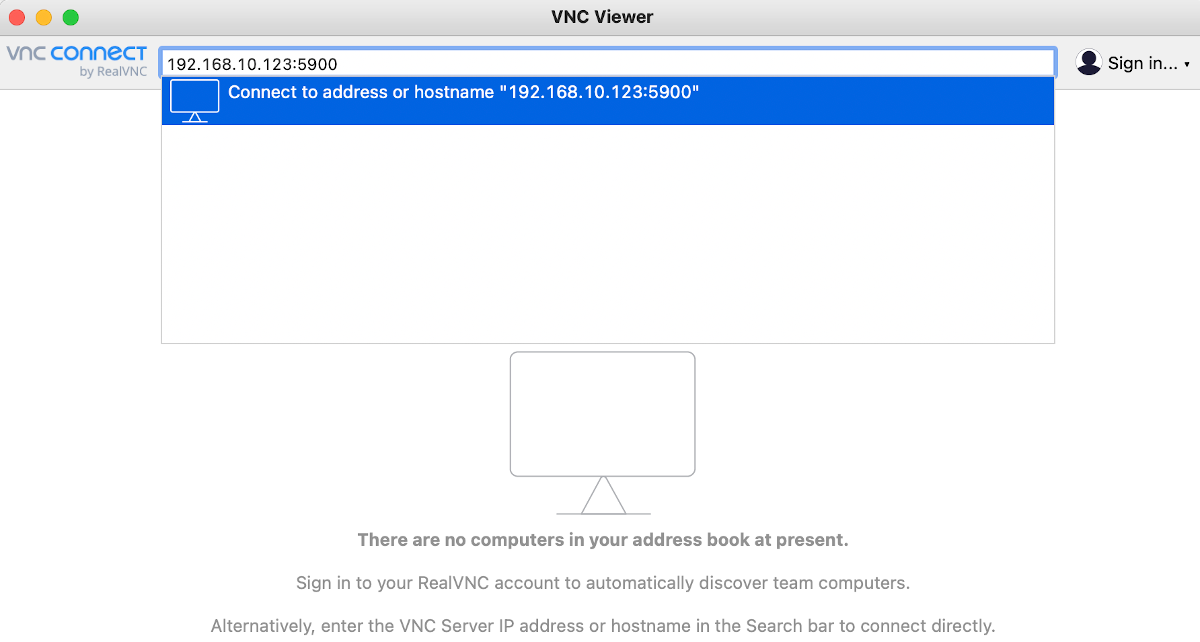 vnc connect ipaddress initial screen - Come installare ed eseguire un server VNC su Ubuntu Linux