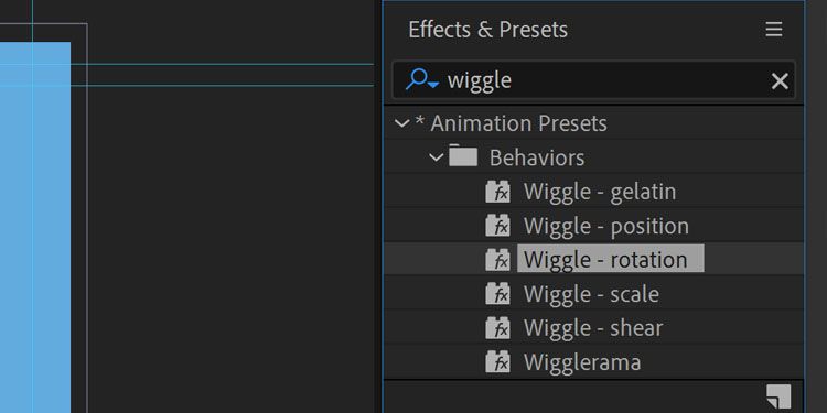 wiggle rotation - Come utilizzare Photoshop e After Effects per creare grafica animata
