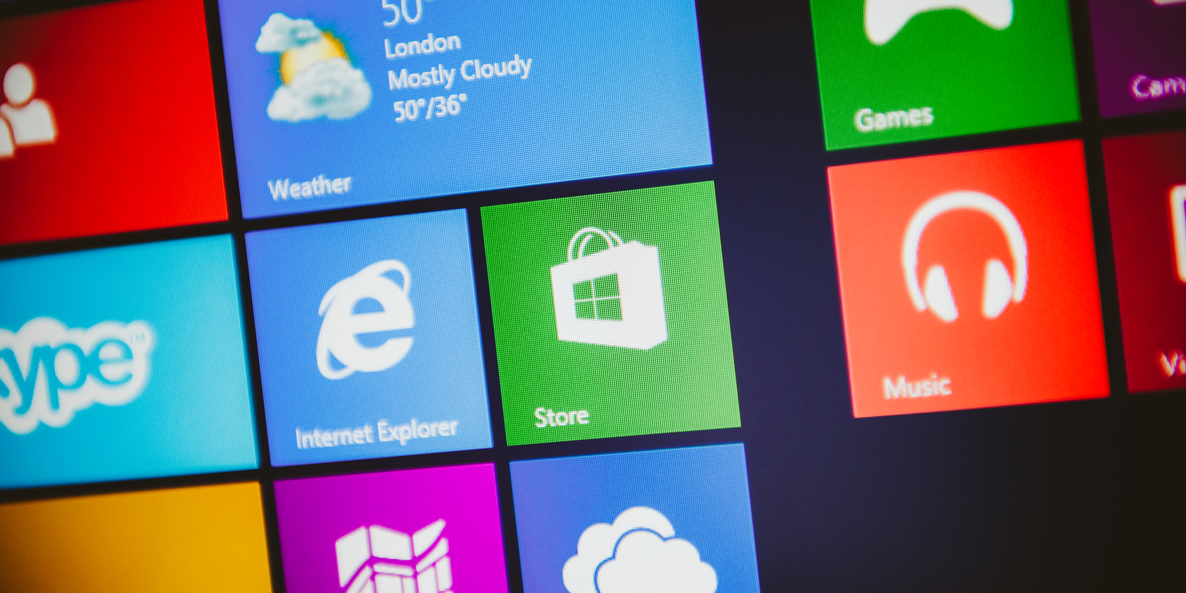 The Windows 10 app store icon